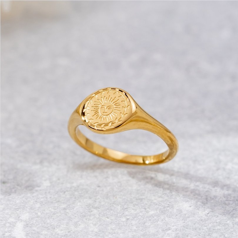 Summer Solstice Gold Ring - Beautiful Earth Boutique