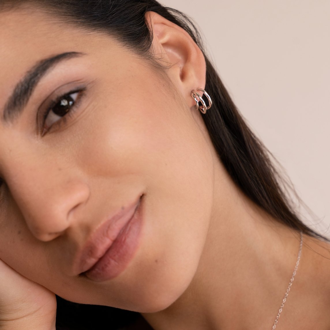 Triple Claw Hoop Earrings - Beautiful Earth Boutique