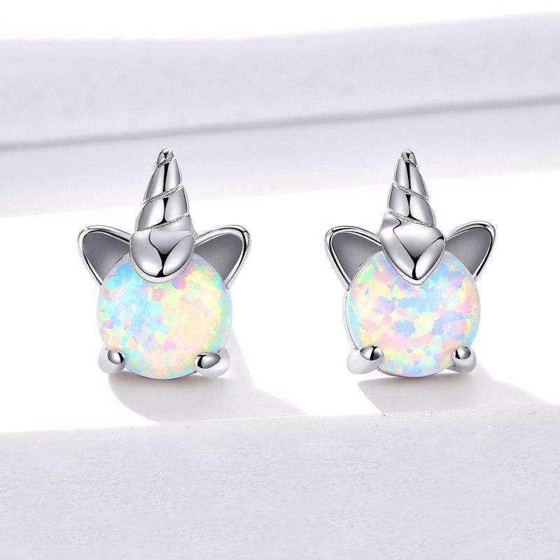 Unicorn Opal Stone Earrings