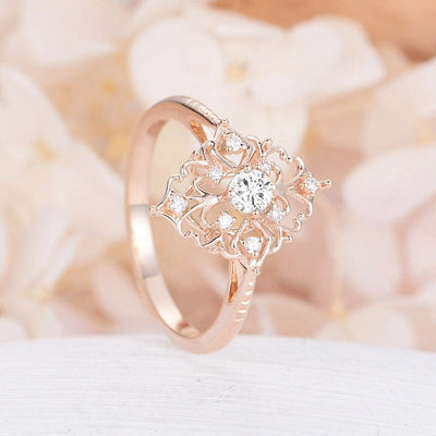 Vintage Naomi Crystal Ring