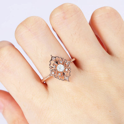 Vintage Naomi Crystal Ring