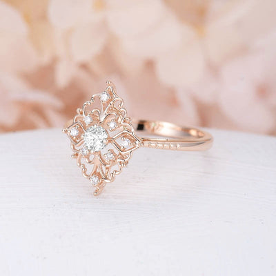 Vintage Naomi Crystal Ring