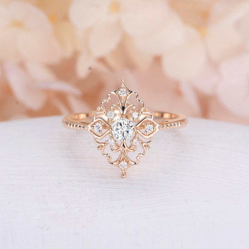 Vintage Naomi Crystal Ring