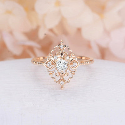 Vintage Naomi Crystal Ring