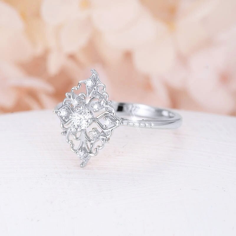 Vintage Naomi Crystal Ring