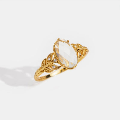 Vintage Natural Crystal Ring - Beautiful Earth Boutique