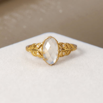 Vintage Natural Crystal Ring - Beautiful Earth Boutique