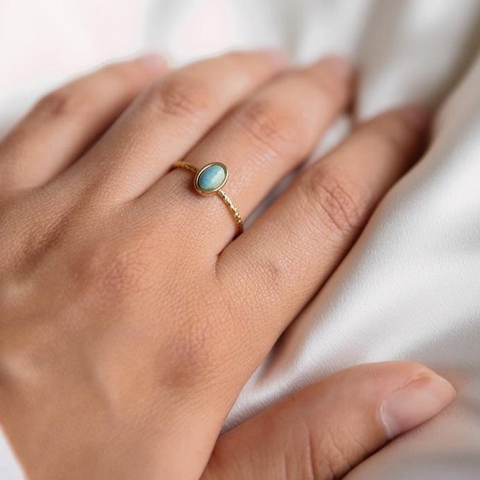 Wild & Free Blue Stone Ring